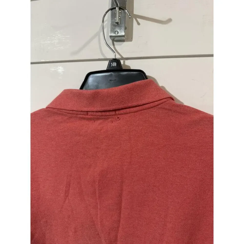 Polo Ralph Lauren Men's Red Slim Fit Mesh Polo XL